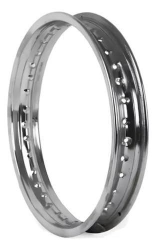 Aro Folha Calha Jante Traseiro Cromado Tork - Ideal para Bros 125, 150 e 160