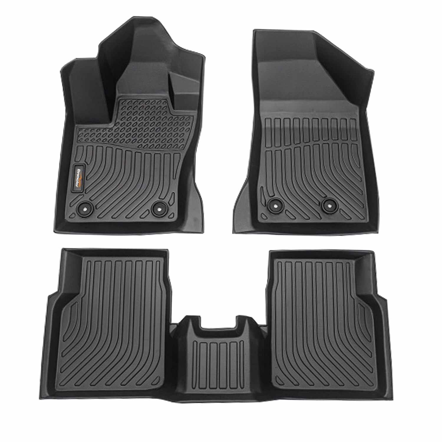 Tapetes de Borracha TPE para Jeep Compass 2017-2025: Proteção Total All-Weather