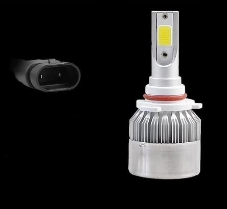 Par de Lâmpadas Super LED C6 6000K: Iluminação Potente e Segura para Seu Veículo