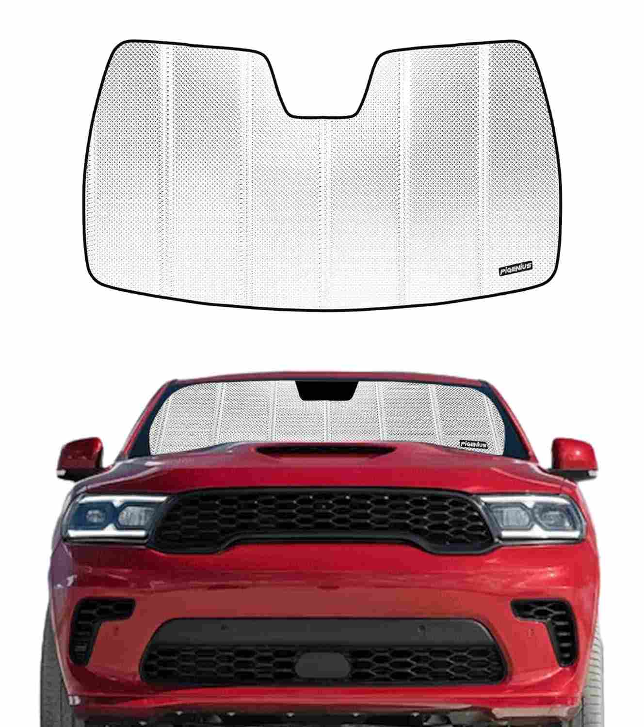 Para-brisa Refletivo BLAZBLOCK para Dodge Durango 2021-2025 | Proteção UV e Controle de Calor