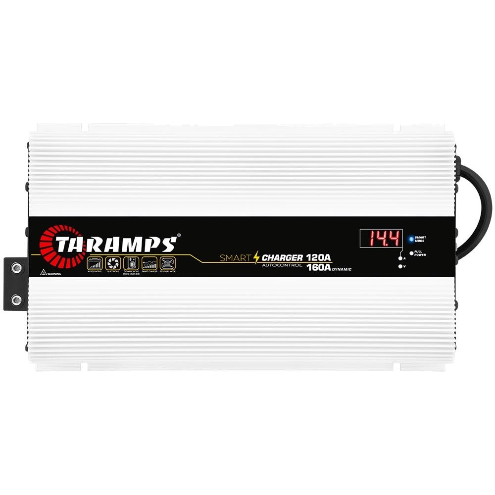 Carregador Taramps Smart Charger 120A V2 (3,52 KVA) - Potência e Eficiência para seu Som