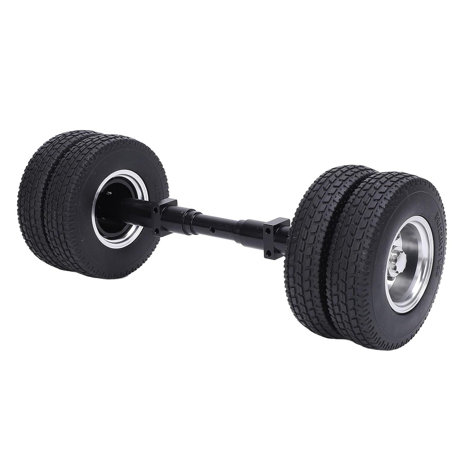 Pneu Eixo Traseiro SUNGOOYUE 85mm: Estabilidade e Durabilidade para seu Trator RC 1/14