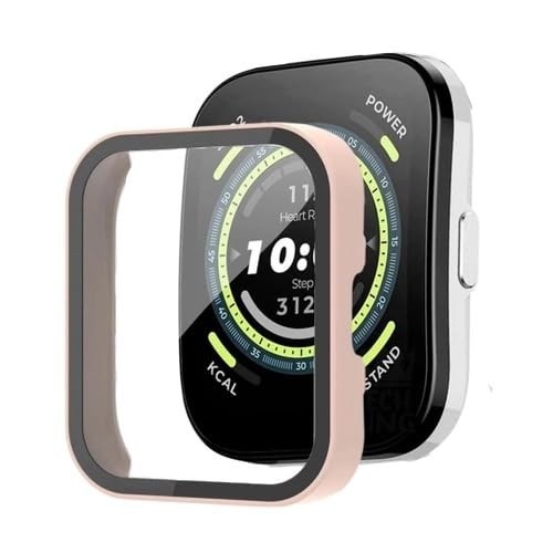 Case Bumper NSmart para Amazfit BIP: Proteção Elegante e Segura (Rose)