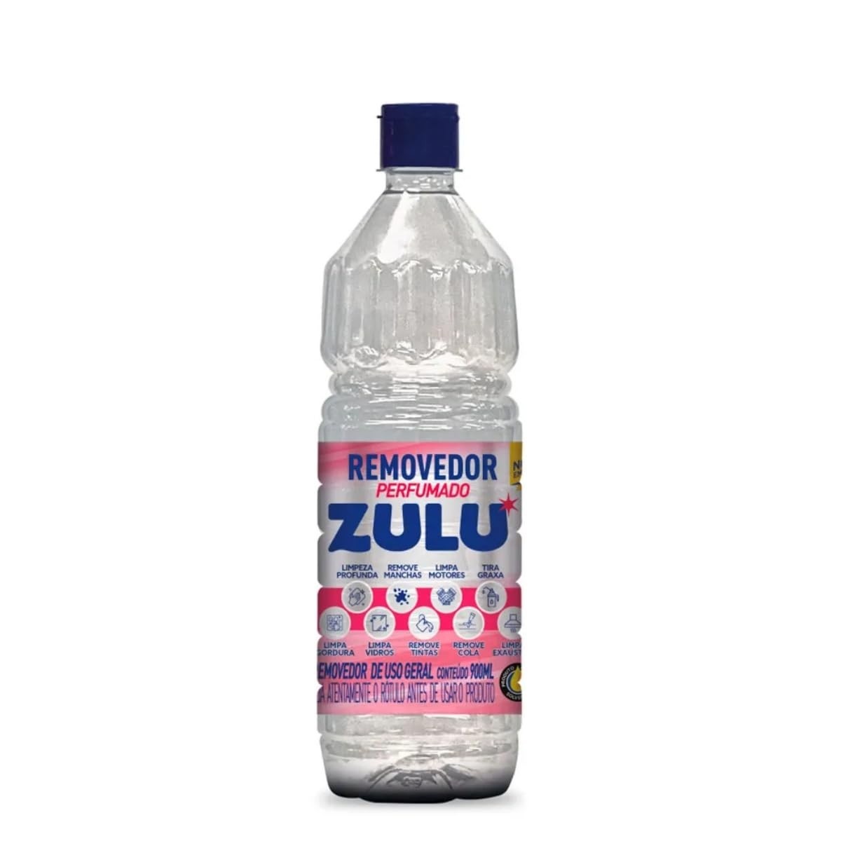 Zulu Removedor Perfumado 900ml - Limpeza Profunda e Versátil para Casa e Estofados