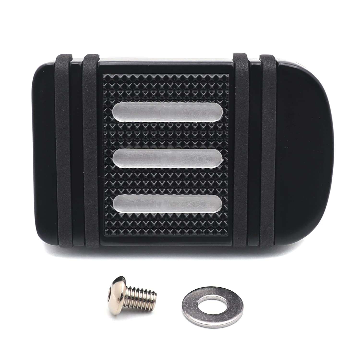 Pastilha de Freio Grande HTTMT MT216-100-BK para Harley Davidson Touring e Trike (1980-2017) - Estilo 100 Preto
