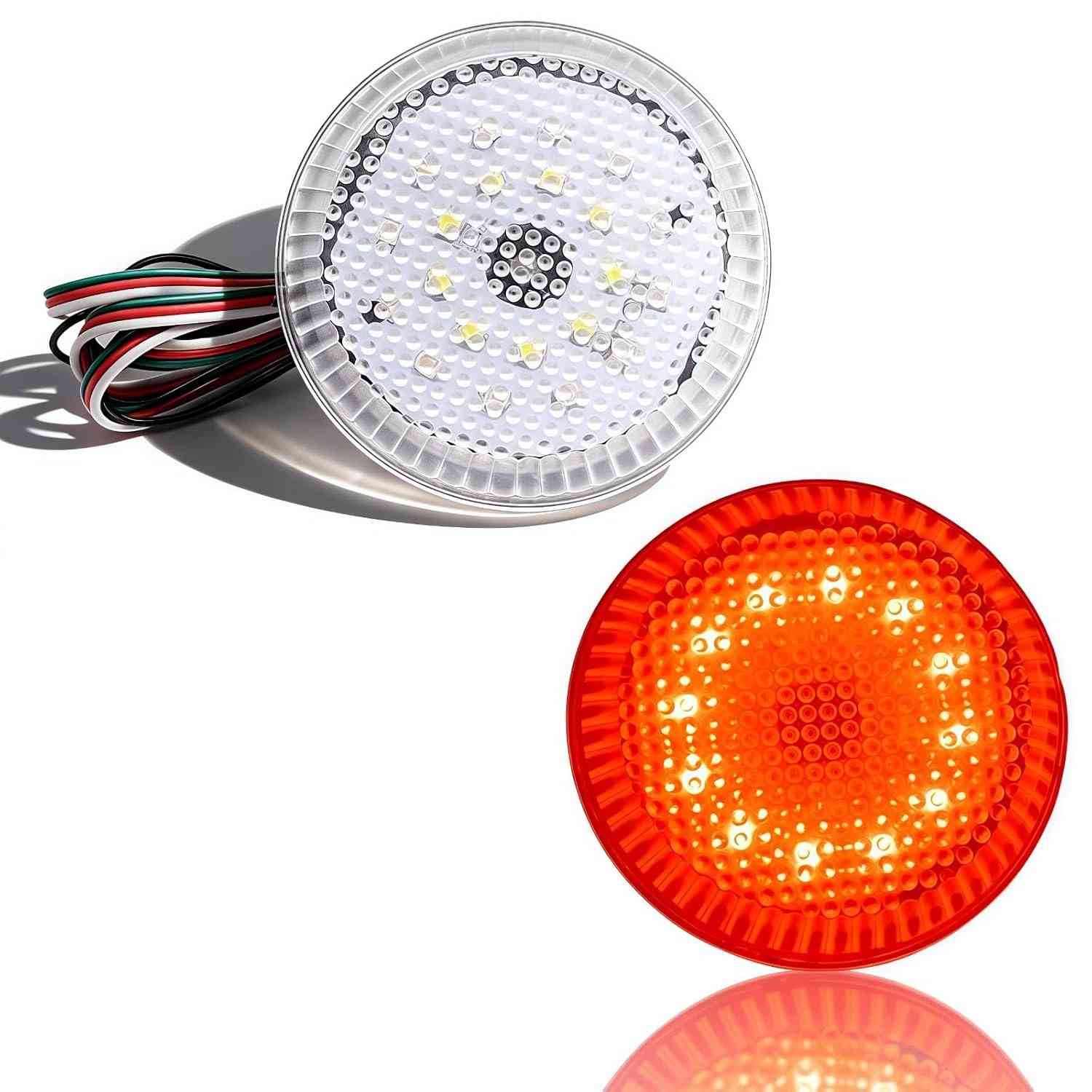 Luz de Freio LED Traseira Duas Cores (Vermelho/Branco) para Toyota Corolla, Scion e Nissan - Segurança e Estilo