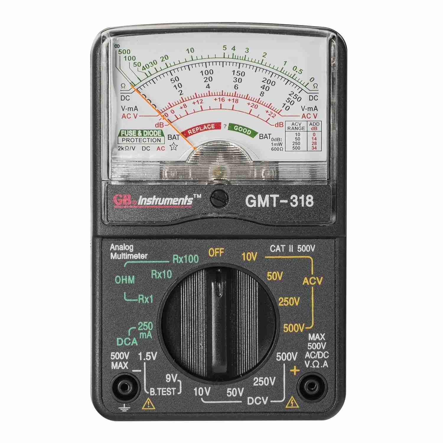 Multímetro Analógico Gardner Bender GMT-318: Precisão e Segurança para Suas Medições Elétricas