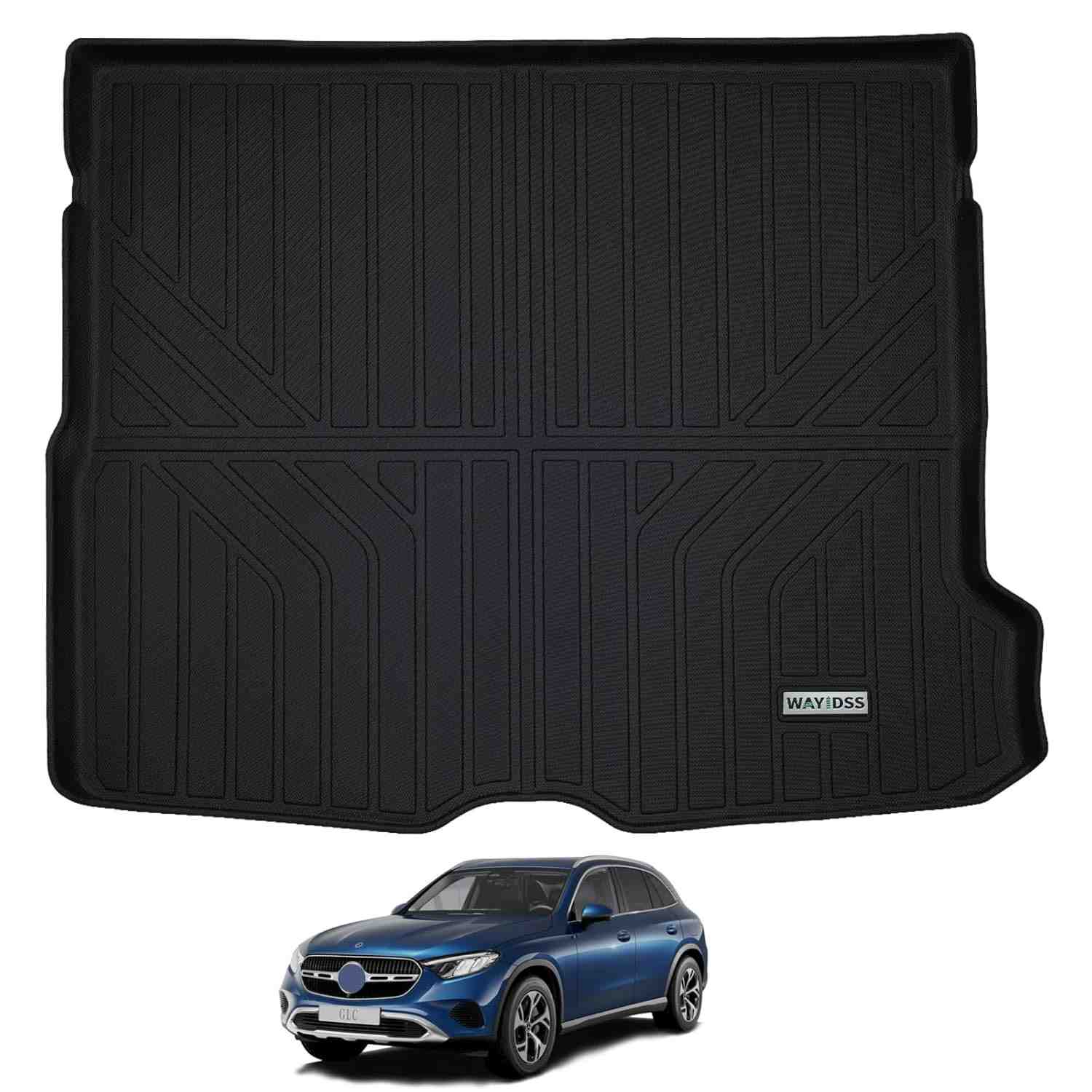 Forro de Porta-Malas TPE para Mercedes-Benz GLC 2023/2024 - Proteção Total e Fácil Limpeza