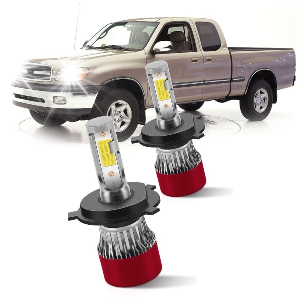Lâmpadas LED H4/9003 para Toyota Tundra (2000-2006) - 800% Mais Brilho, Neblina e Plug and Play