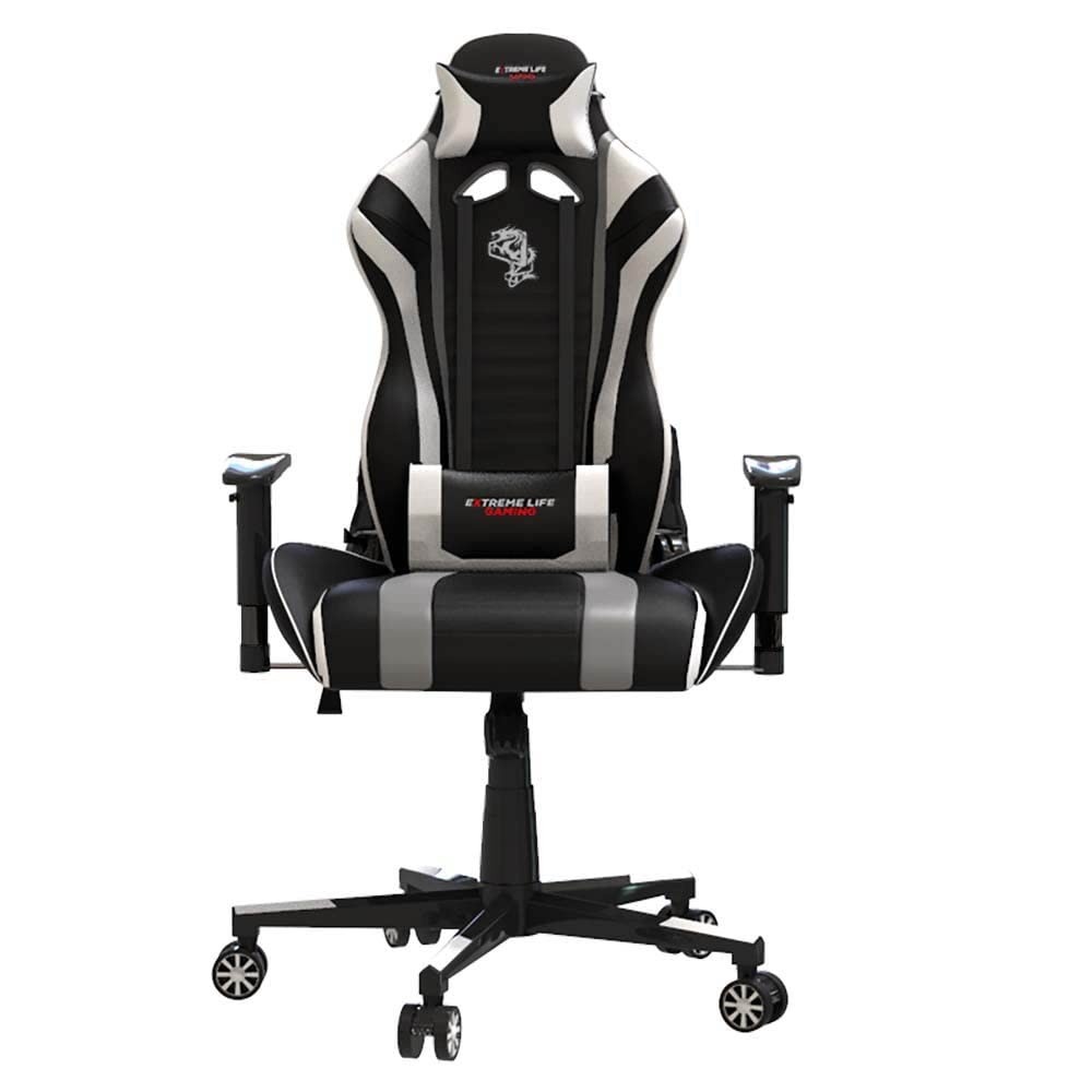 Cadeira Gamer Black Hawk ELG CH05BKWH - Conforto e Estilo para Jogadores