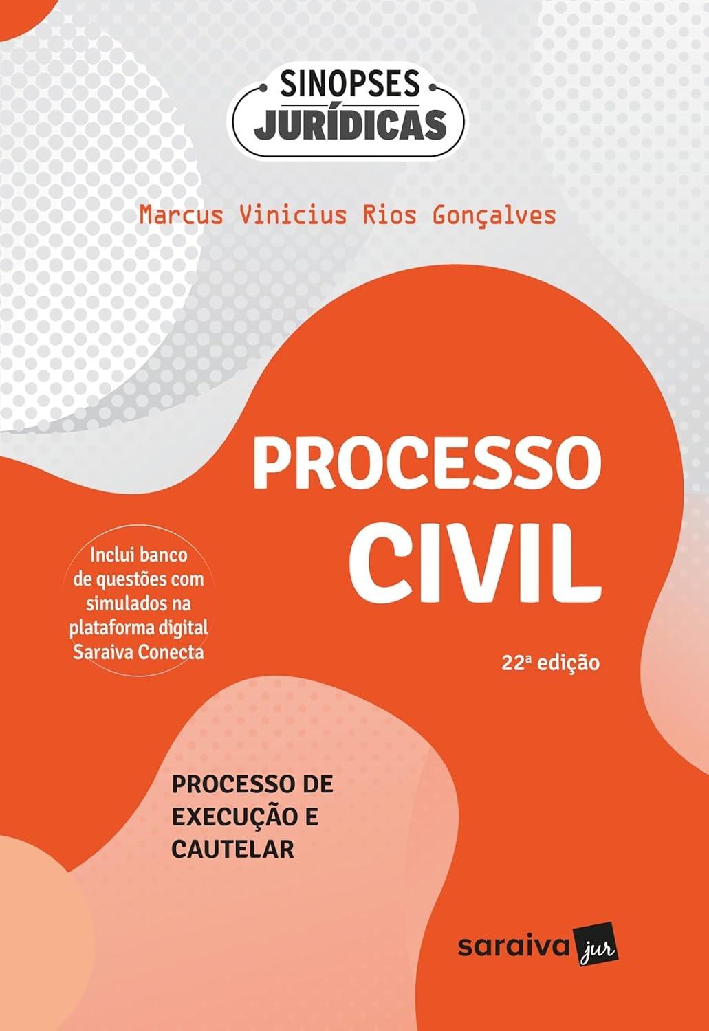 Sinopses Jurídicas: Processo Civil - Execução e Cautelar 22ª Edição 2024 | Essencial para Advogados