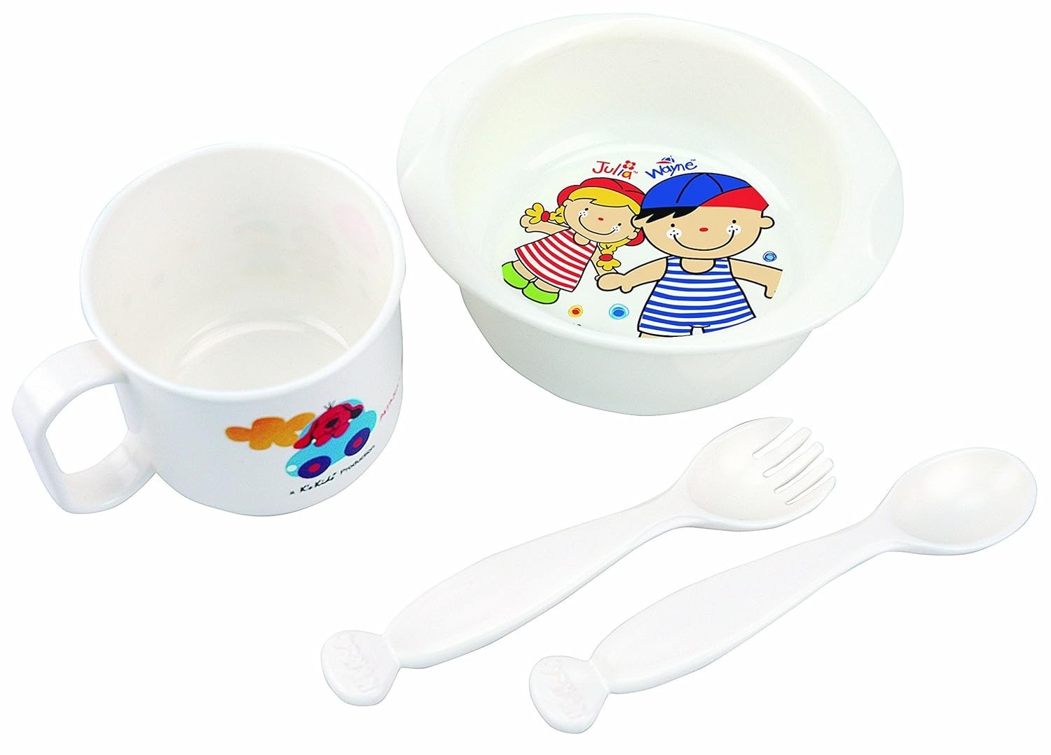 K's Kids Kit Completo para Refeição Patrick e Seus Amigos – Estampa Divertida e Segura para Crianças
