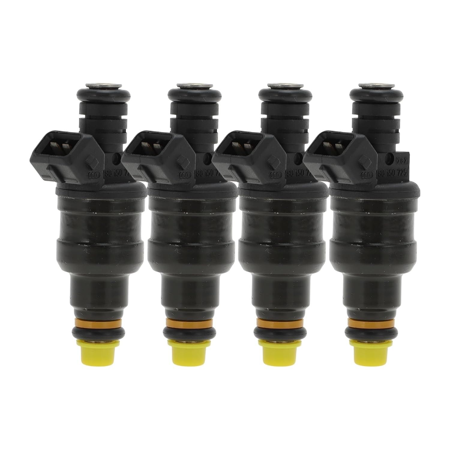 Kit 4 Bicos Injetores Combustível 0280150725 para Opel Ascona C 1987-1988