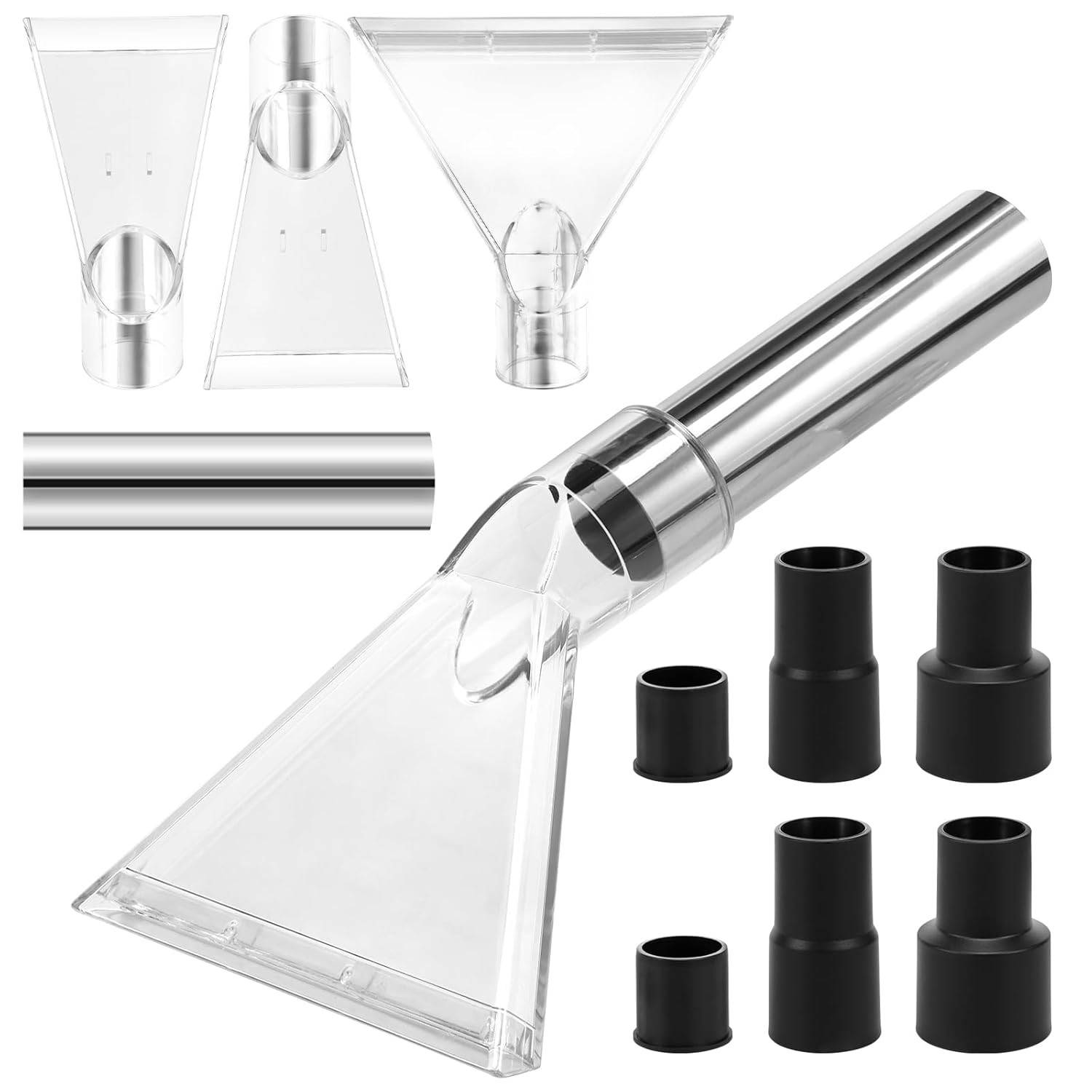 Kit Extrator a Vácuo Universal: Limpeza Profunda para Carpetes, Carros e Estofados