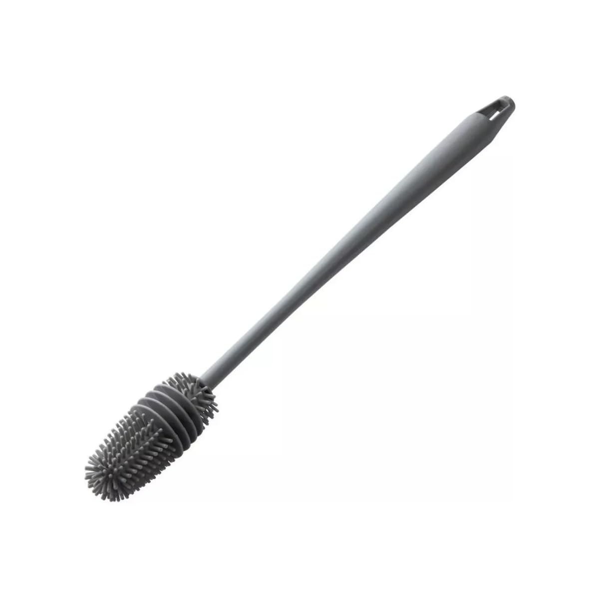 Escova de Silicone Multiuso com Cabo Extra Firme - Limpeza Profunda para Garrafas, Copos e Mamadeiras