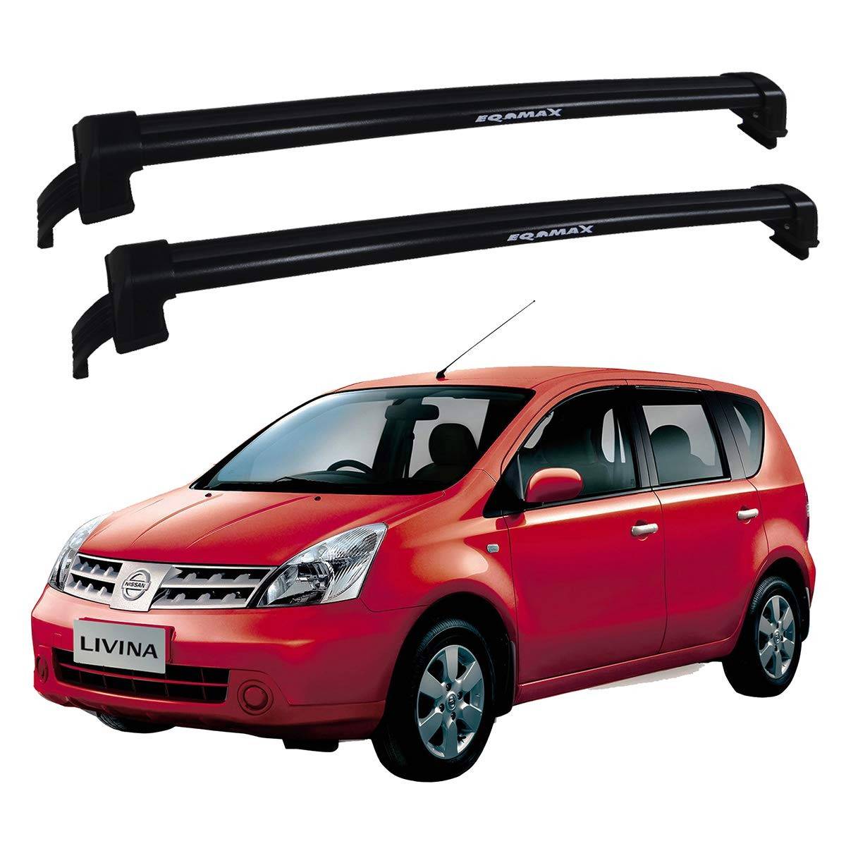 Rack Eqmax New Wave para Nissan Livina 2010-2014 (Sem Longarinas) - Preto Elegante