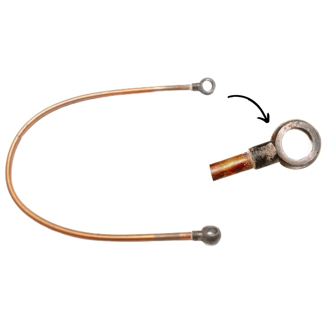 Tubo de Óleo Lubrificante Yanmar B8 (2 Furos) - Peça Essencial para Sua Máquina
