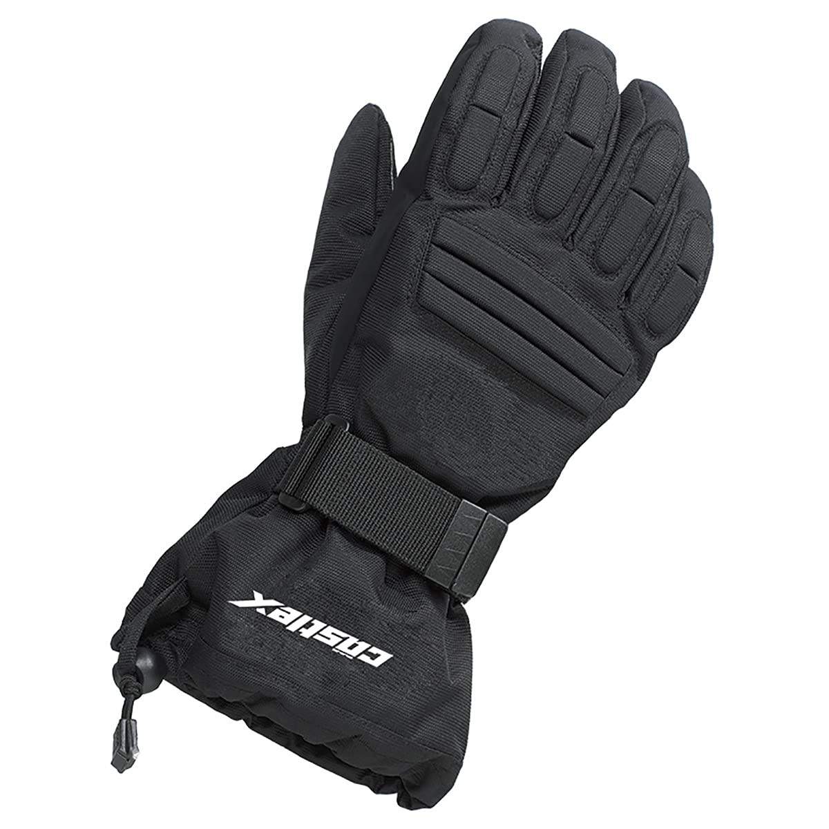 Luvas Castle X Platform: Proteção e Conforto para Motos de Neve (Preto - MED)