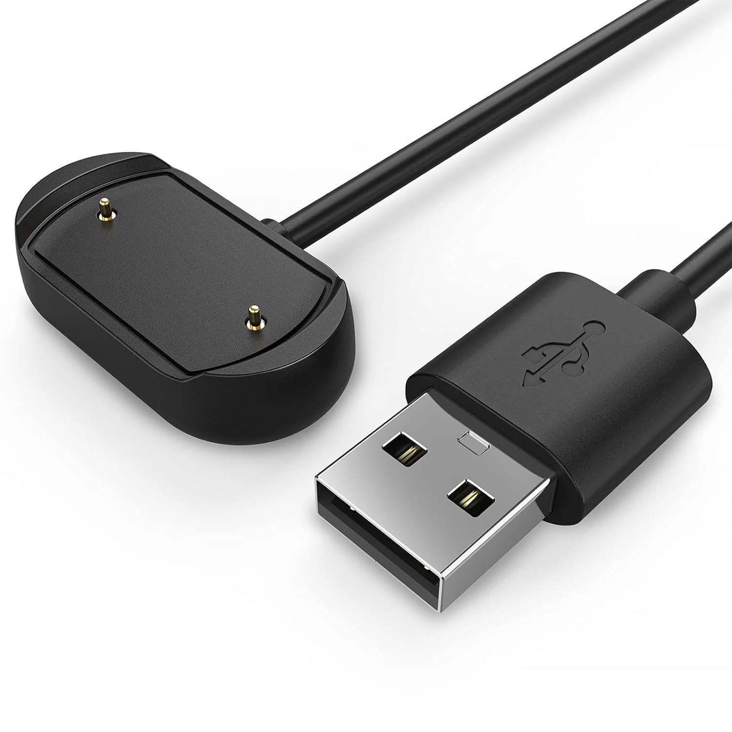 Cabo Carregador Magnético HAOZHI para Amazfit GTS 4/3, GTR 4/3 Pro, T-Rex 2/Ultra - Carregamento Rápido e Seguro