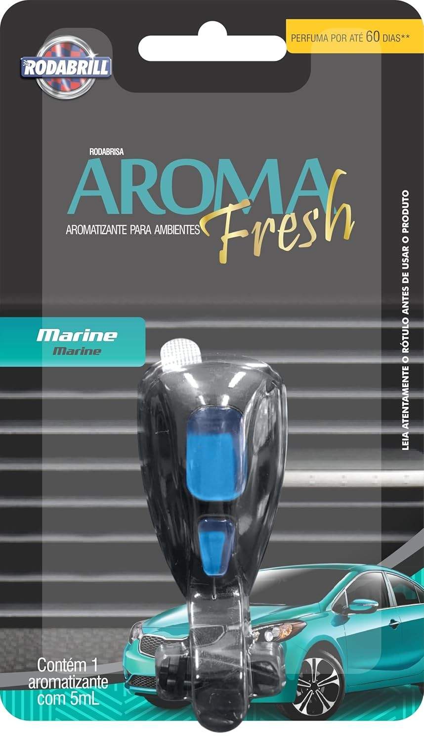 Rodabrisa Fresh Membrana Marine: Perfume Duradouro e Frescor para Seu Veículo