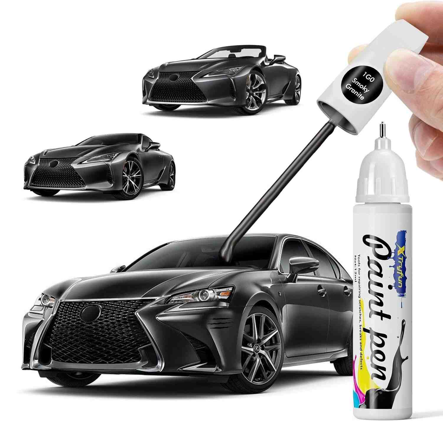 Tinta de Retoque Automotivo Lexus Granito Moky 1G0 - Reparo Perfeito para Arranhões