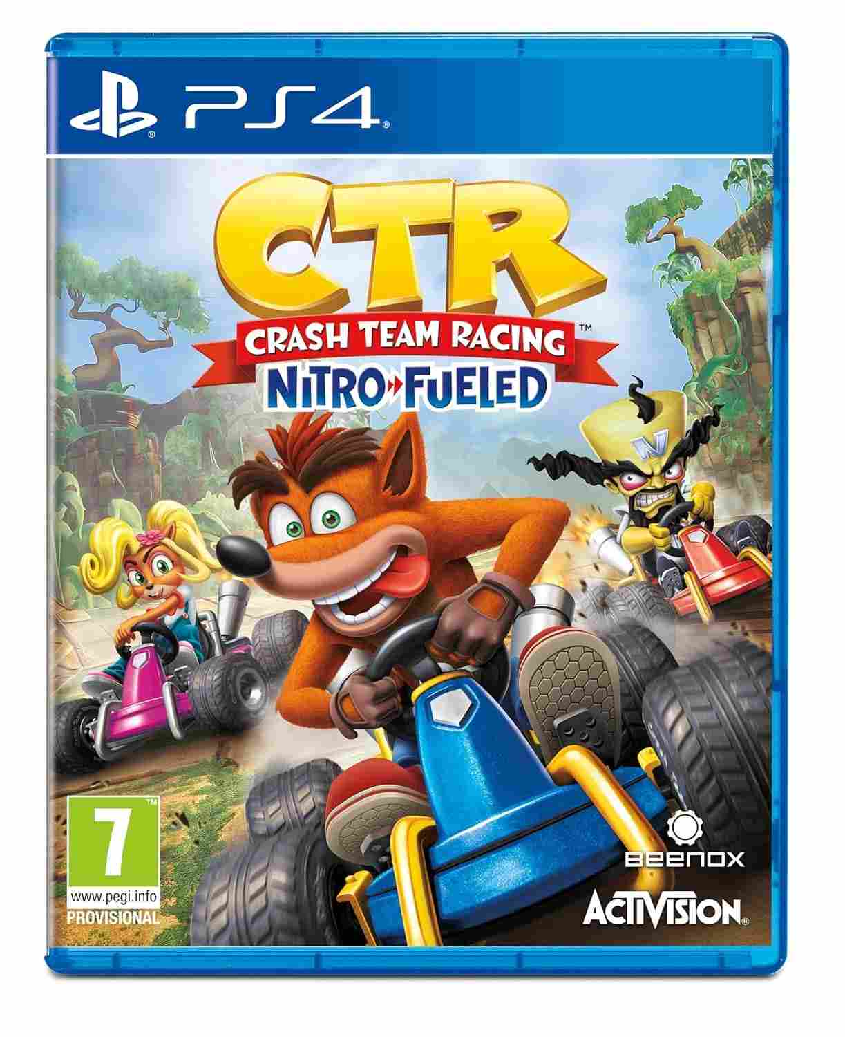 Crash Team Racing Nitro-Fueled - PS4: Acelere para a Diversão!