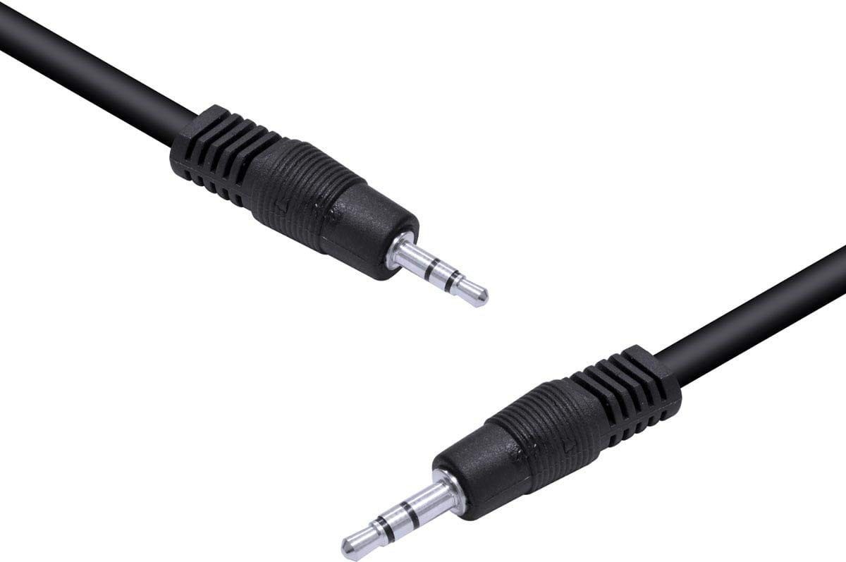 Cabo P1 Macho para P2 Macho 3.5mm - Conexão de Áudio 2 Metros