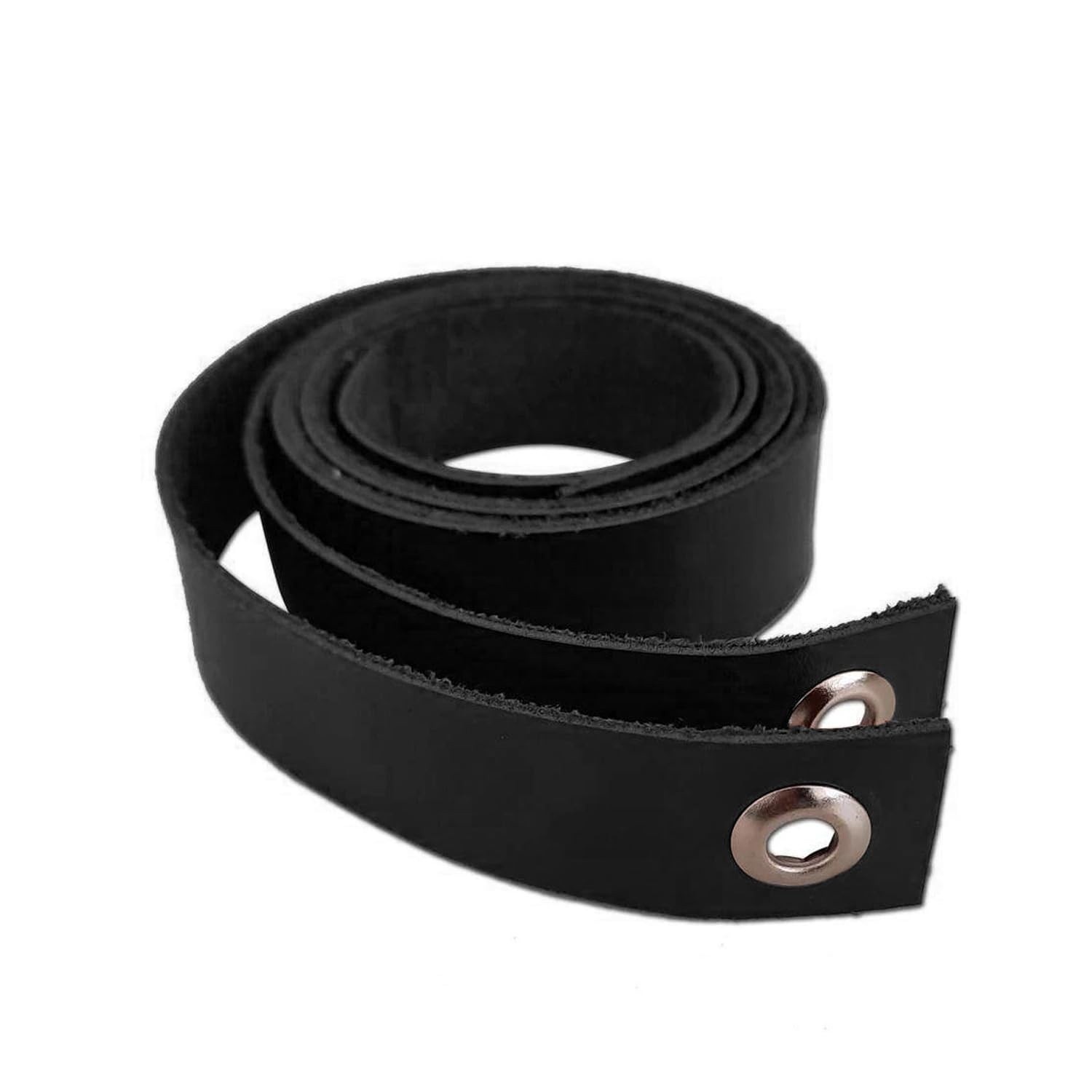 Par de Alças Tiras em Couro Sintético Preto para Prateleiras - Elegância e Suporte