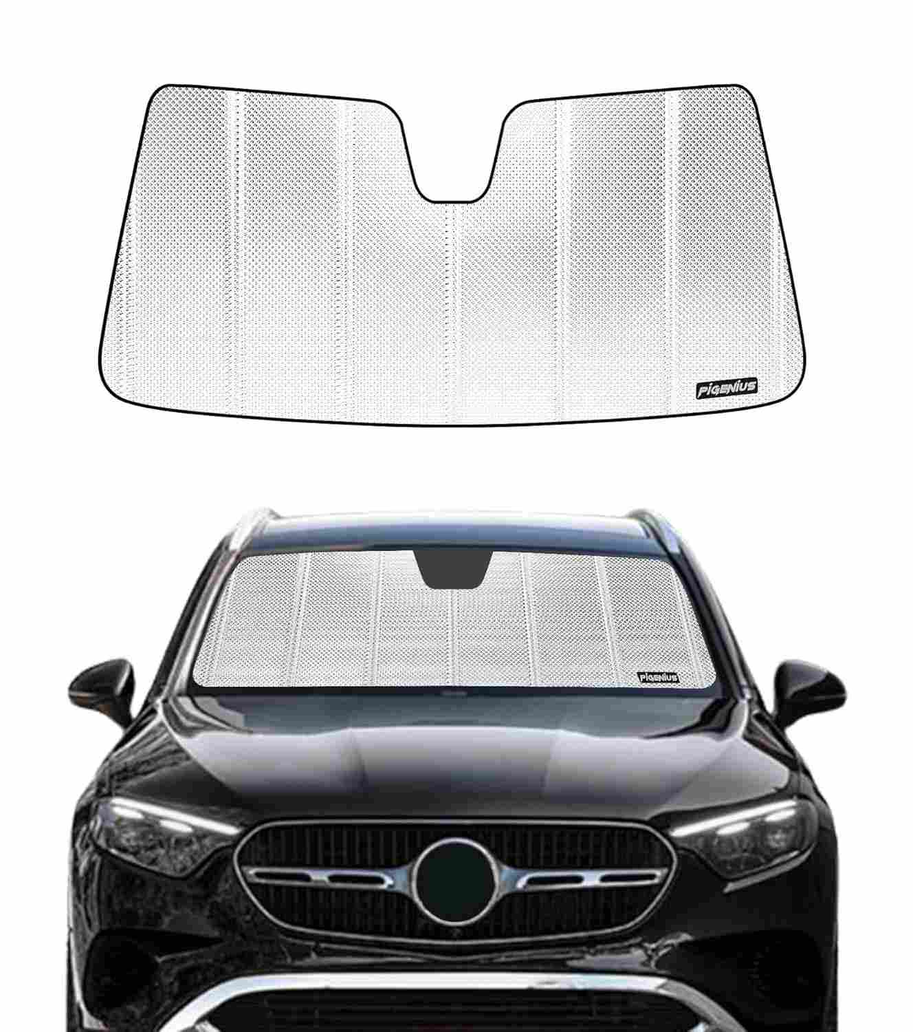 Para-brisas Refletivo para Mercedes-Benz GLE/GLS 2020-2024 | Película de Alumínio com Proteção Solar Máxima
