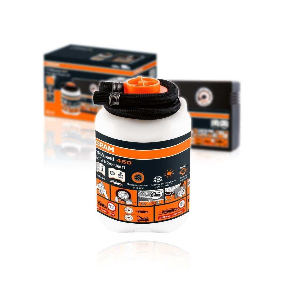 Selante Gel para Pneu Osram OTSB450: Reparo Rápido e Eficiente para Sua Mobilidade