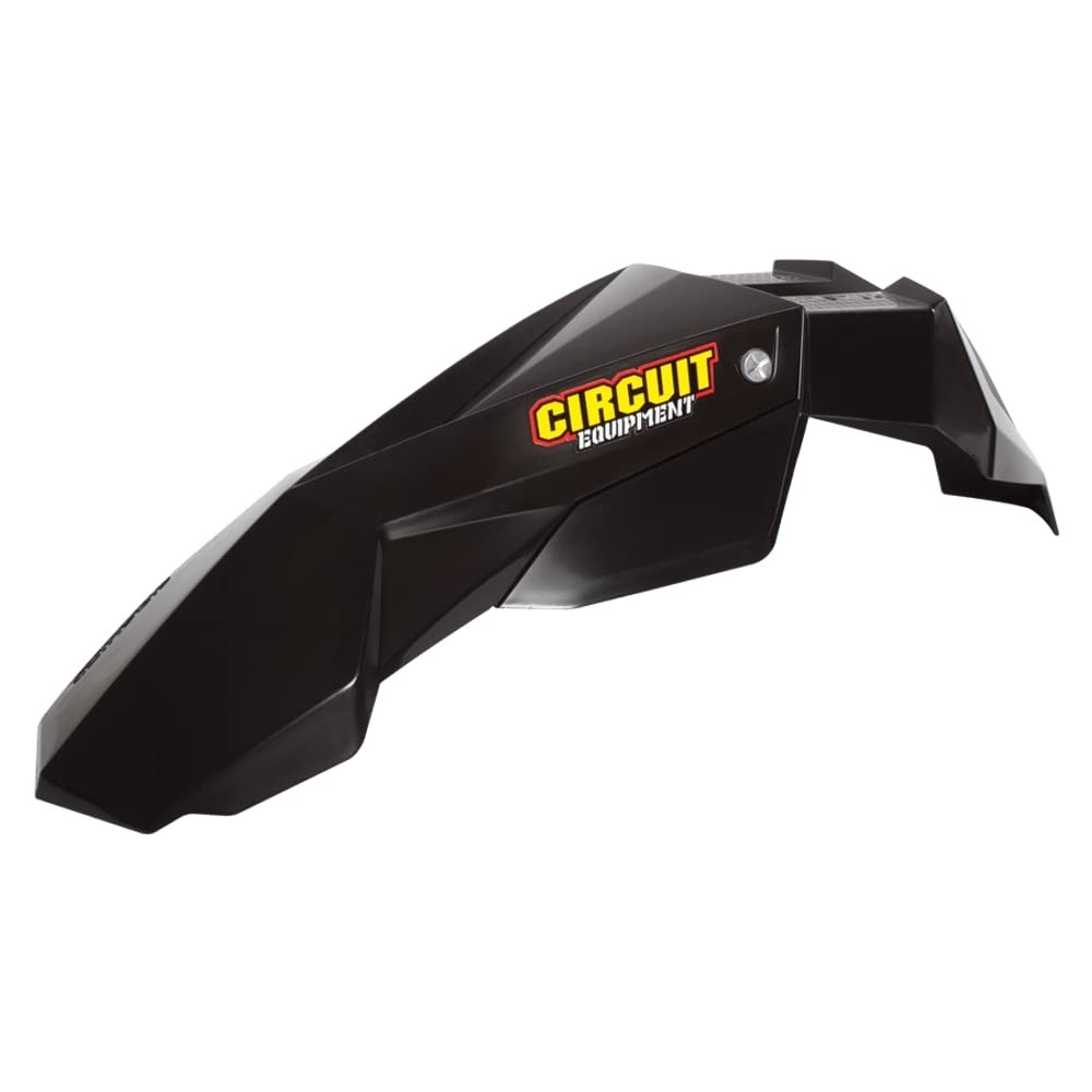 Para-lama Dianteiro Stealth SM Circuit Equipment - Proteção UV, Design Esportivo Preto para Aros 17"