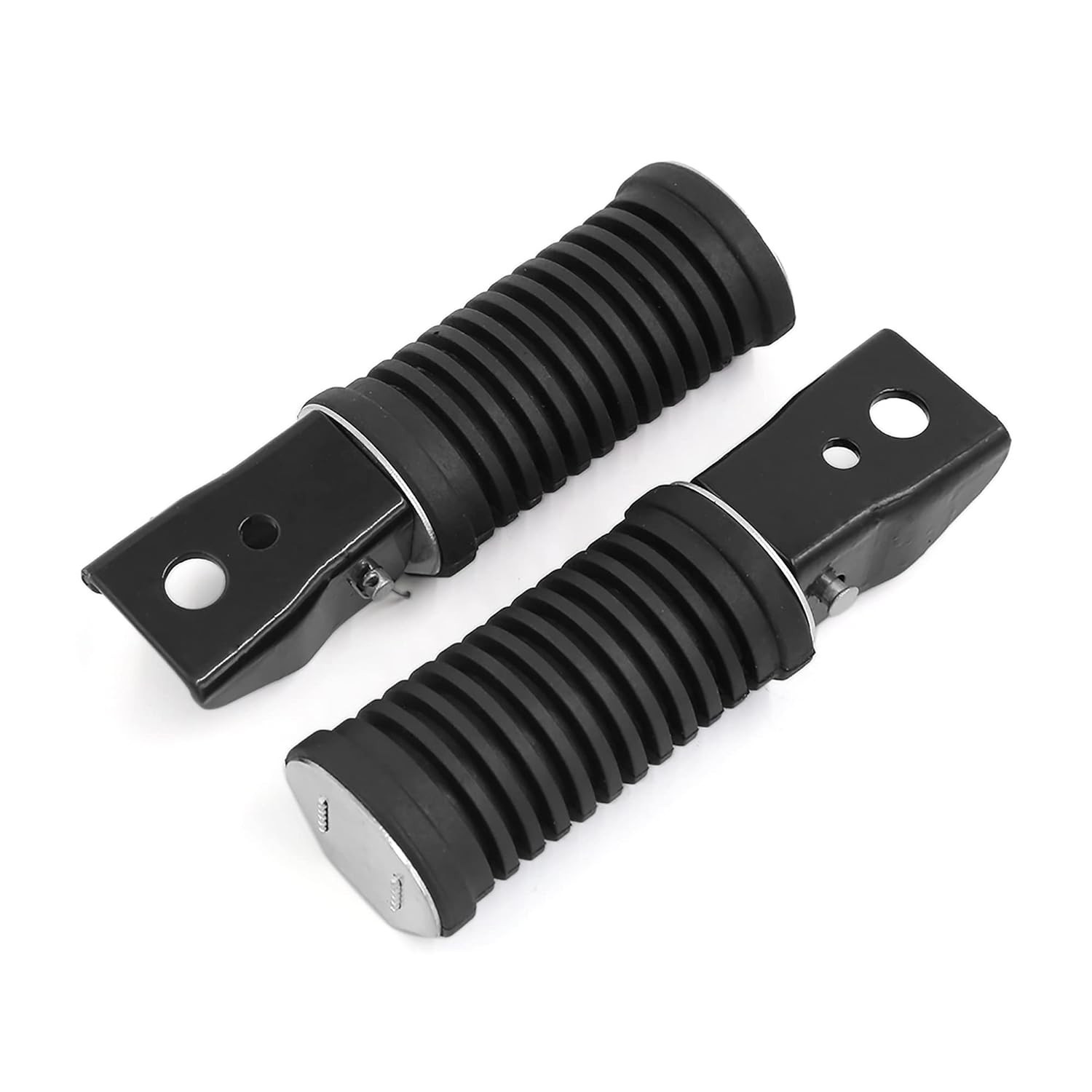 Pedal Traseiro Antiderrapante para Motocicleta UXCELL - Par Preto para Passageiro