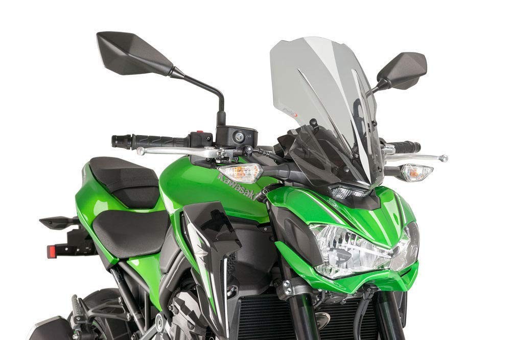 Para-brisa Puig Naked New GEN para Kawasaki Z900 (2017-2019) - Fumaça Leve