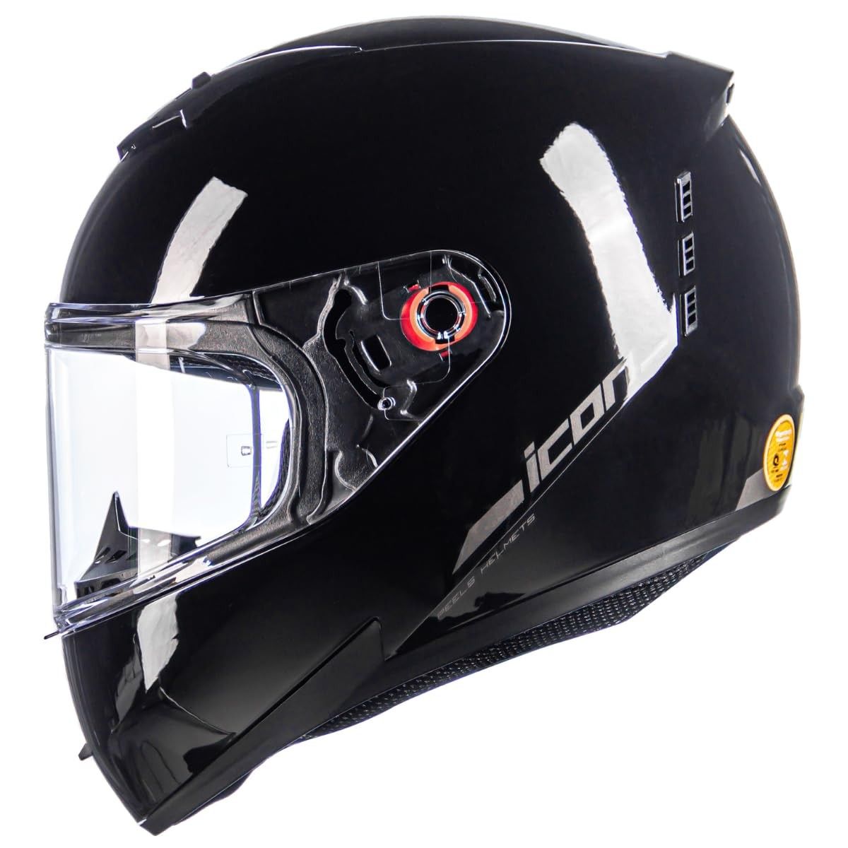 Capacete Peels Icon Preto Brilho: Segurança e Estilo para Você!