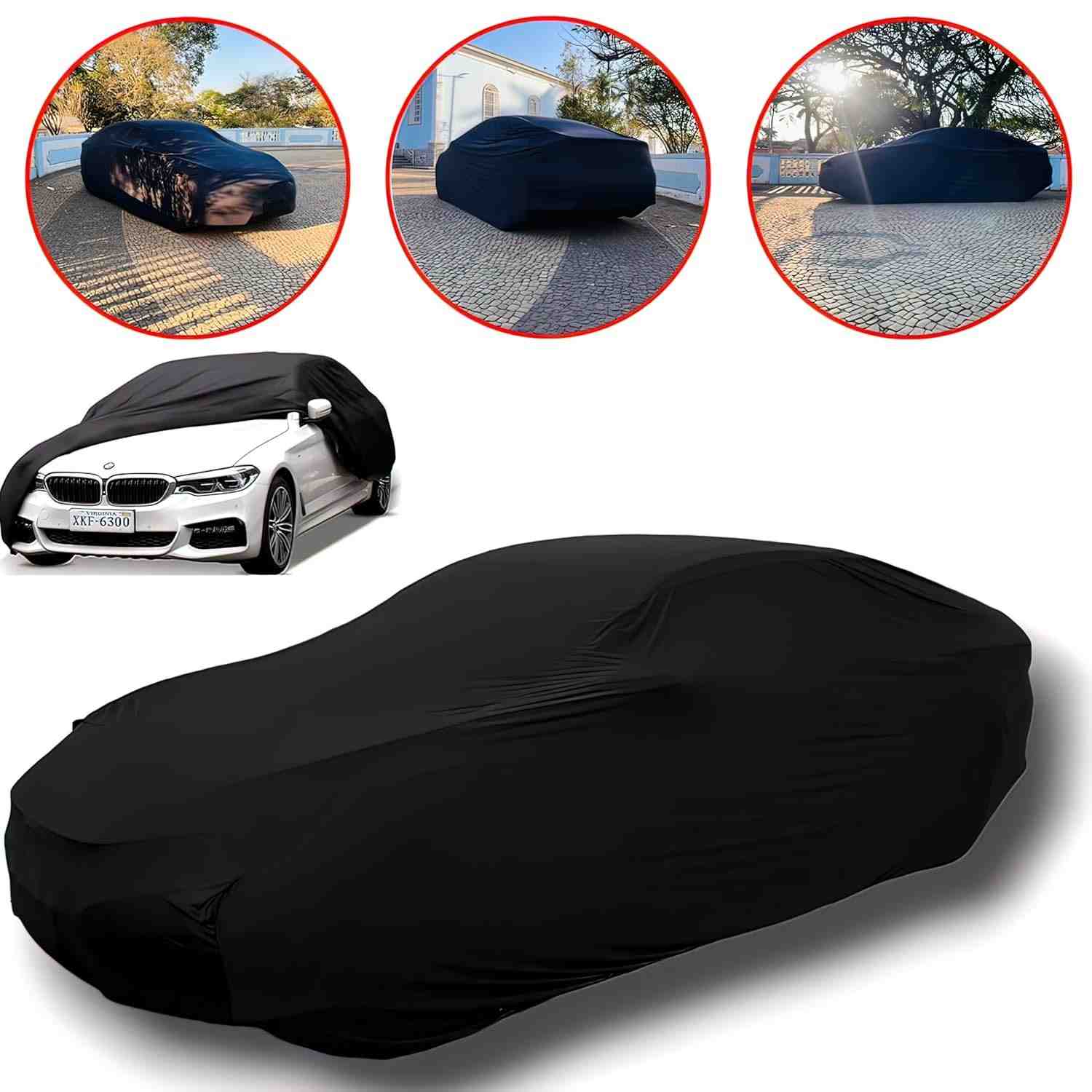 Capa Automotiva Lycra Helanca Premium: Proteção Total Contra Sol, Poeira e Riscos para seu Corolla