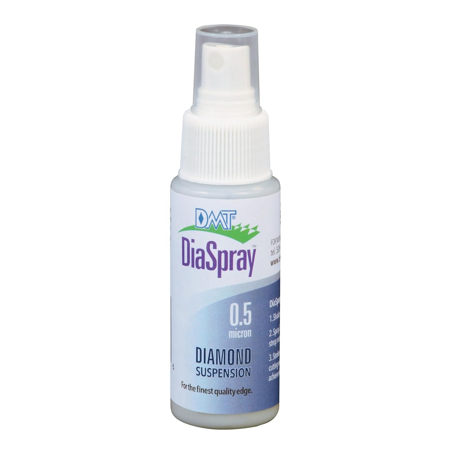 Suspensão DMT DiaSpray Diamond 0.5 Micron: Polimento Perfeito para Couro, Jeans e Mais!