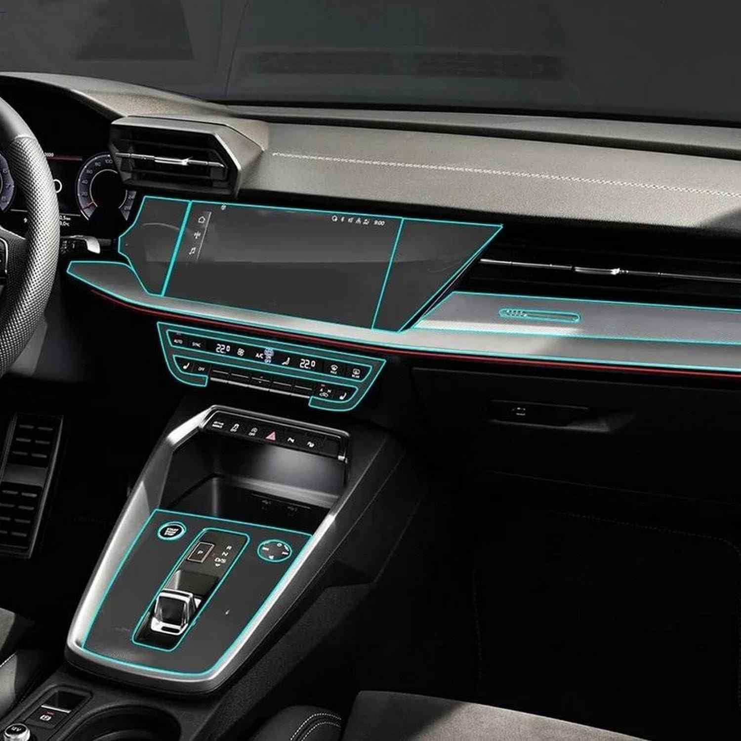 Película Protetora de Tela para Audi A3 8Y S3 (2020-2024) - Proteção e Clareza Premium