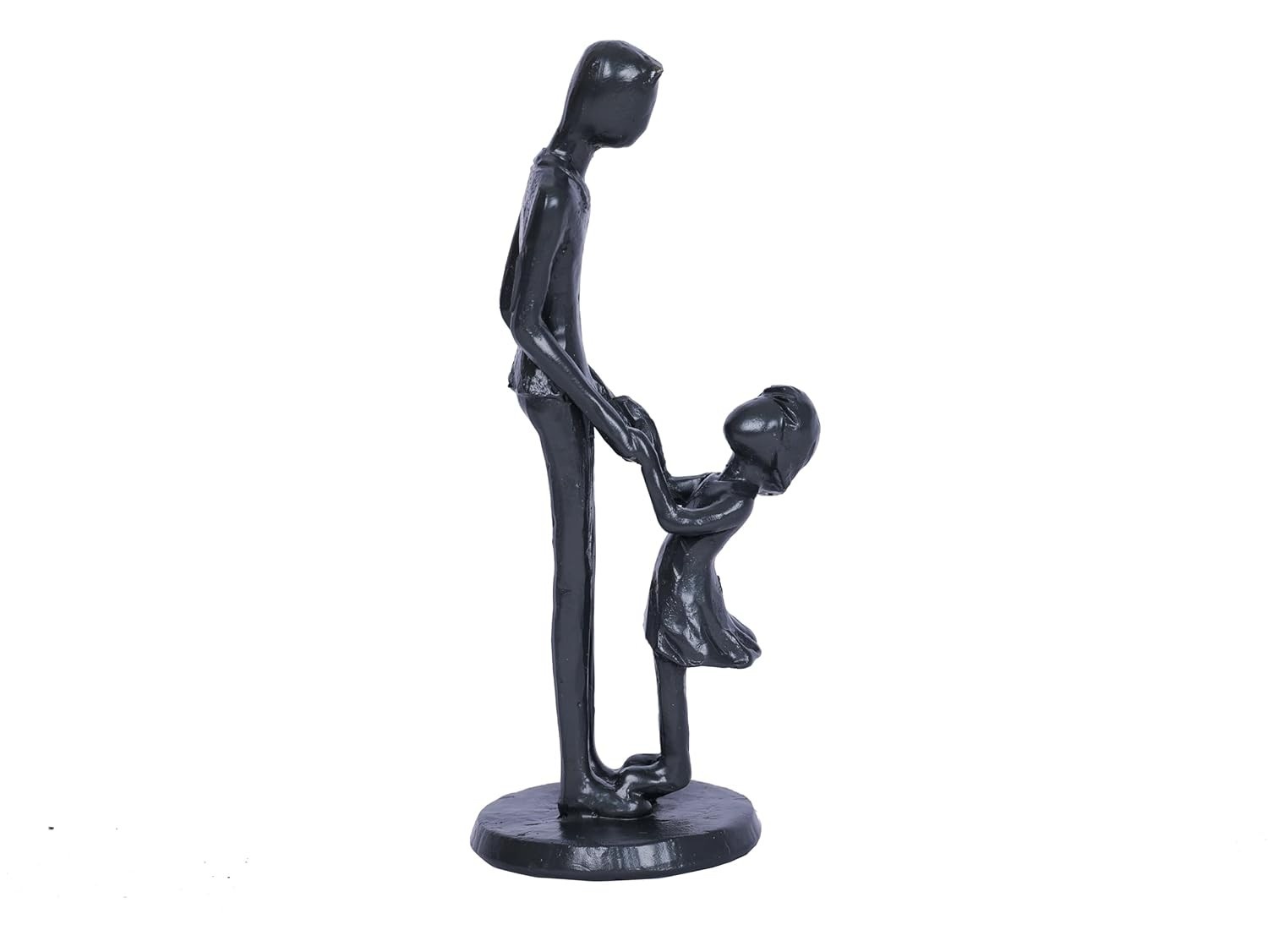 Escultura de Pai e Filha em Resina - Decoração e Presente Significativo para Dia dos Pais