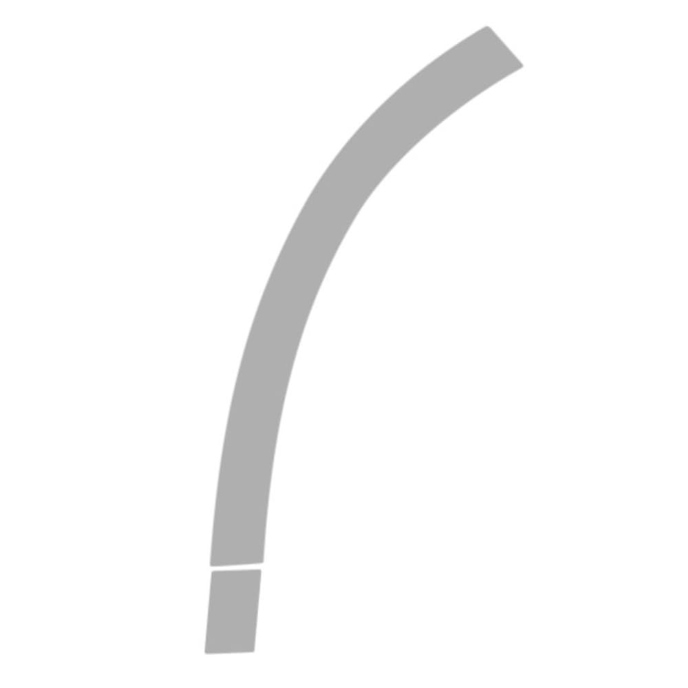 Proteção de Pintura PPF Vicrez para Porsche Cayenne GTS 2015-2018 | Filtro Preto para Roda Dianteira