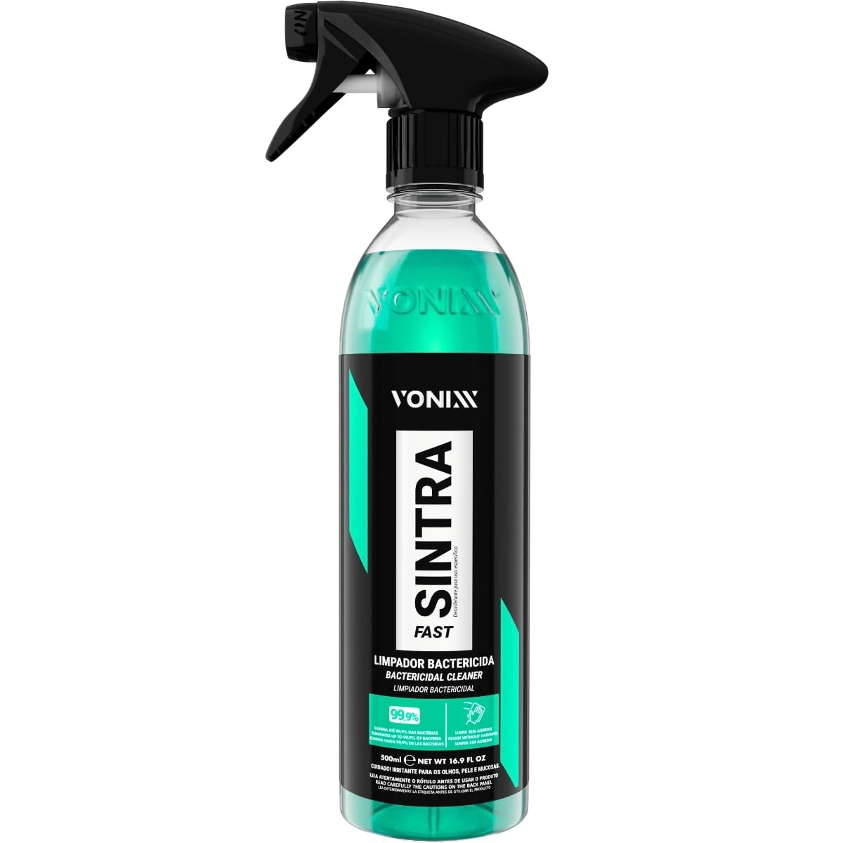 Sintra Fast 500ml - Limpeza Profunda para Painéis e Plásticos Automotivos | Vonixx