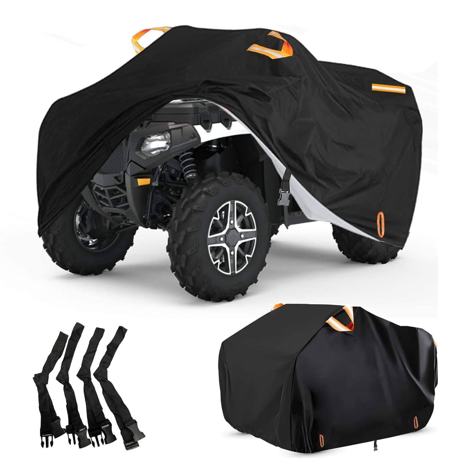 Capa Premium para Quadriciclo Impermeável Oxford 300D - Proteção Total para Can-Am e Polaris