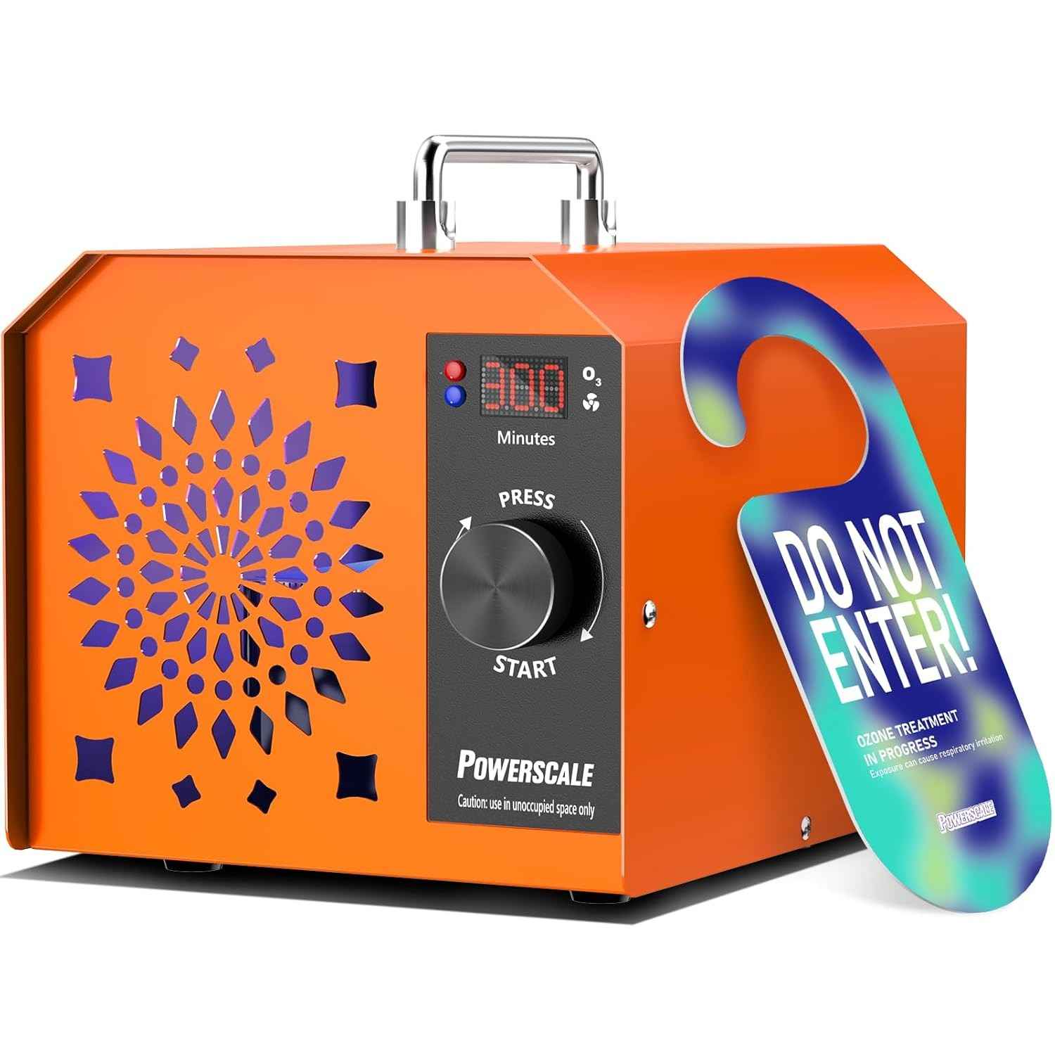 Gerador de Ozônio Powerscale 250.000 mg/h: Purificador de Ar Profissional para Grandes Espaços
