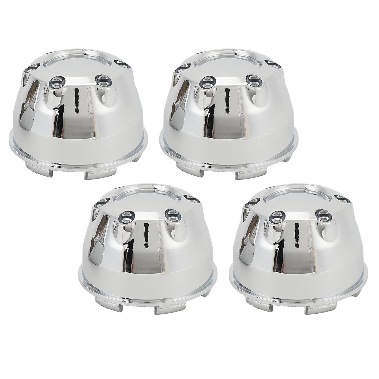 Yctze 4PCS Wheel Poeira Conjunto para ATV Quad Go Kart Rims - Proteção Eficaz para Rodas e Jantes (Cabeça redonda de plástico)