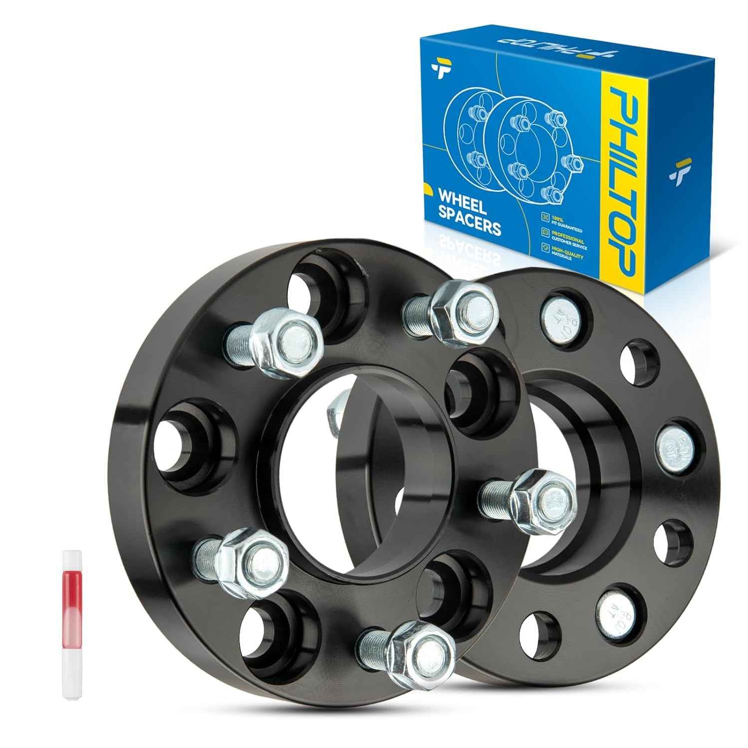 Espaçadores de Roda PHILTOP 5x4.5" (5x114.3mm) - Performance e Estilo para Mustang, Edge, Explorer e Ranger
