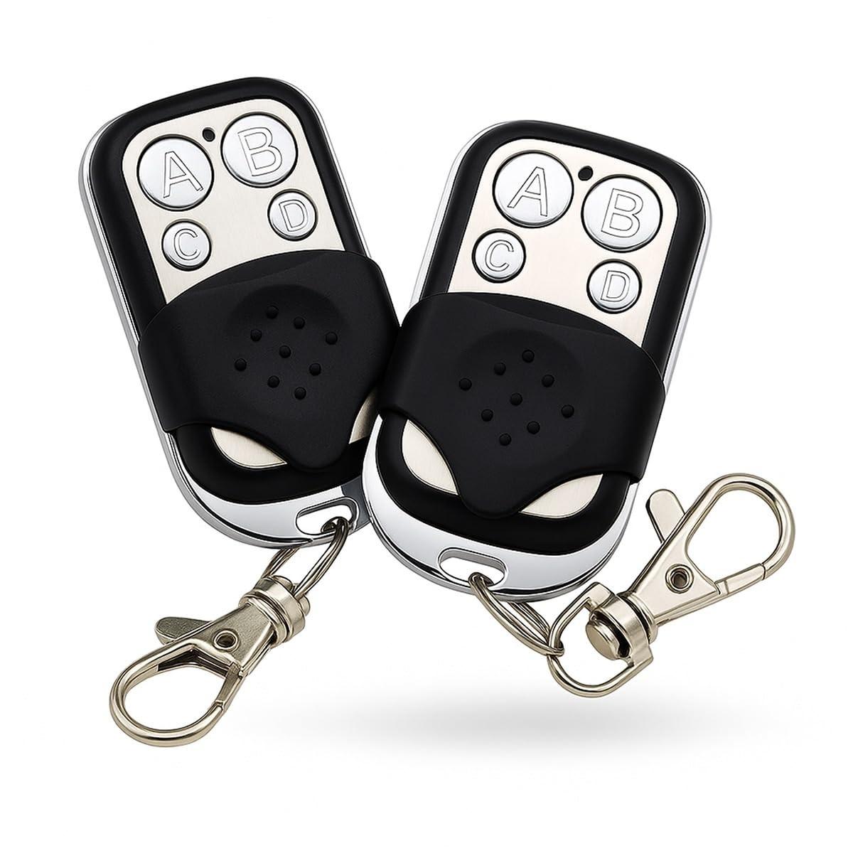 Kit 2 Controles Remotos Clonadores Universais para Portão e Alarme - Duplique Seu Acesso!