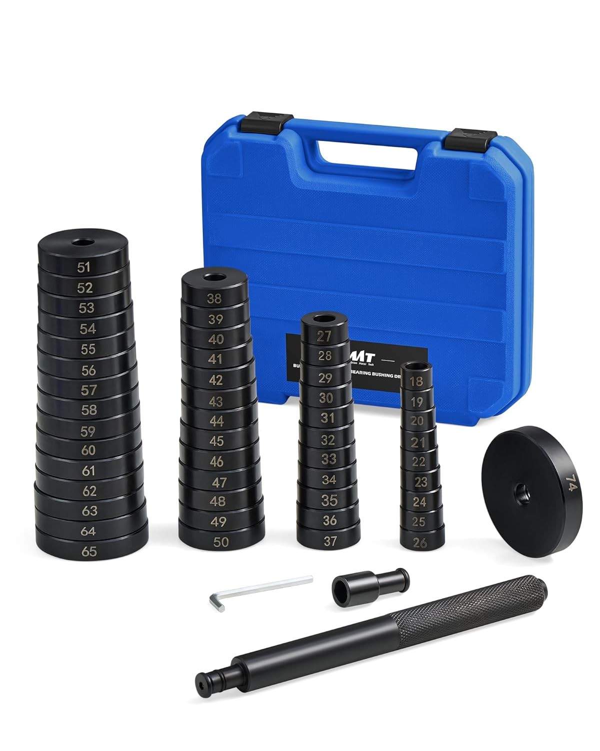Orion Motor Tech: Kit 52 em 1 para Buchas e Rolamentos de Eixo de Roda
