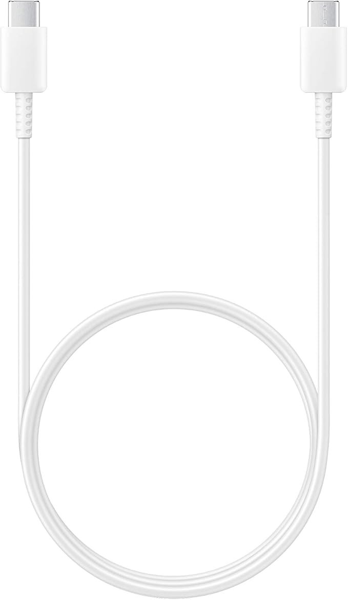 Samsung Cabo USB tipo C EP-DA705BWEGWW para USB tipo C, 1 m, 60 W, branco