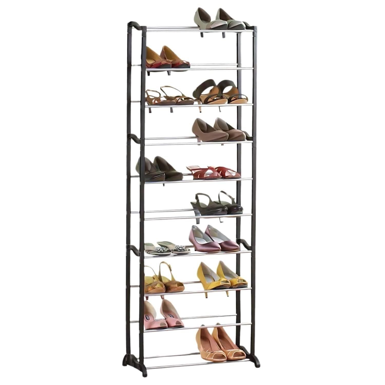 Sapateira Multiuso 10 Andares - Estante Organizadora para Tênis e Sapatos com Design Moderno