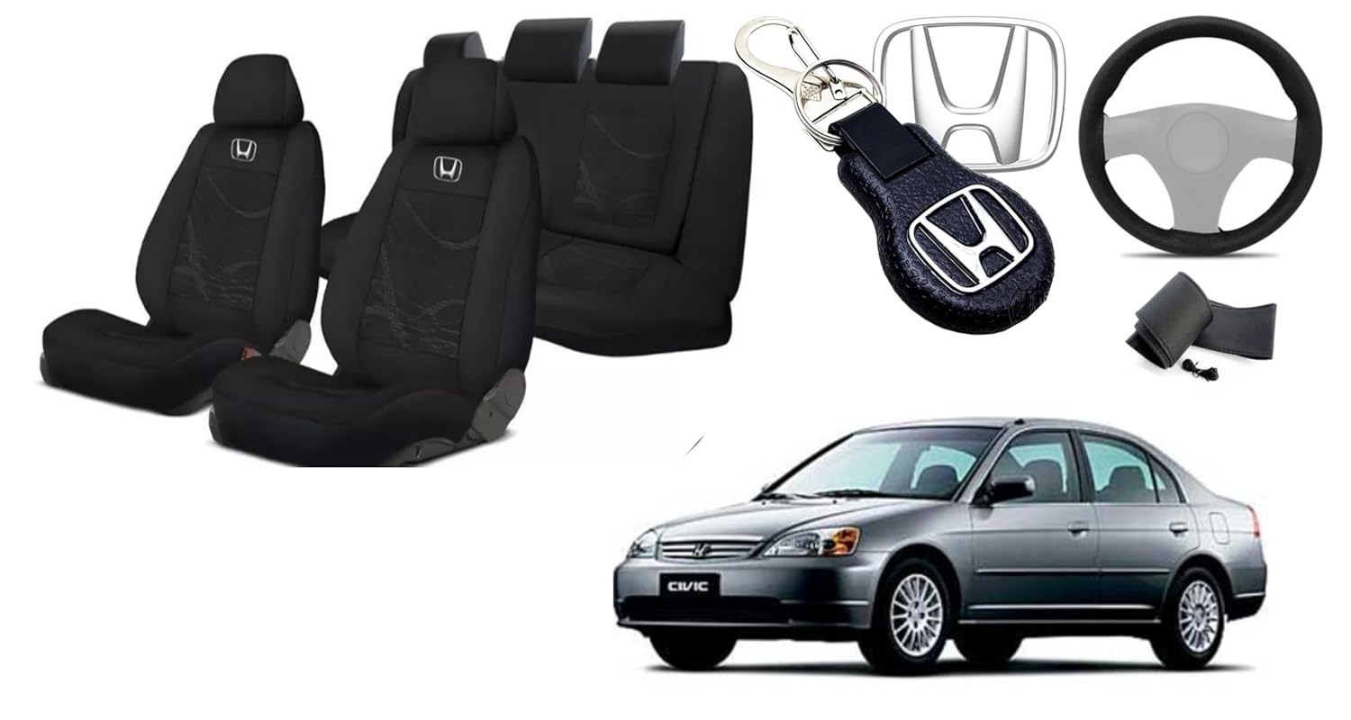 Capa Protetora de Banco para Honda Civic 1999-2006: Estilo e Segurança