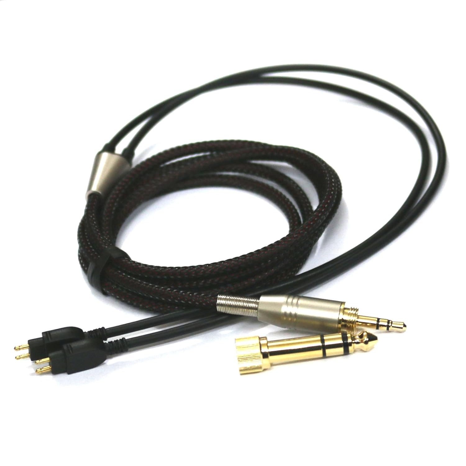 Cabo de Atualização Premium para Sennheiser HD650, HD600, HD580, HD660S e HD6XX - Som Imersivo e Durabilidade Superior